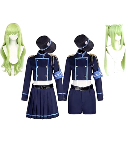 ウィッグ付ブルアカ-Blue Archive- 橘ヒカリ コスプレ　Mサイズ ブルーアーカイブ ハイランダー鉄道学園 双子 橘ノゾミ 橘ヒカリ